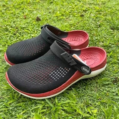 First Copy Crocs Literide 360 "Red-Black" Slides